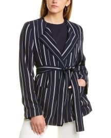 St John Collection Striped Blazer at St John Collection